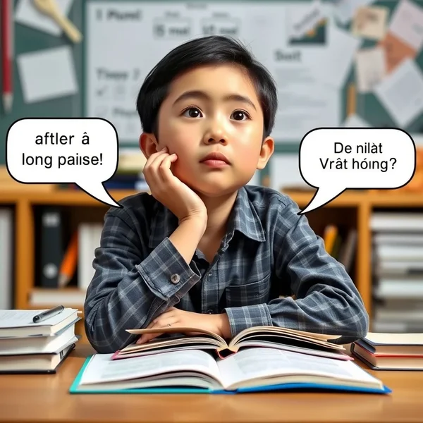 How to use "after a long pause" in English grammar