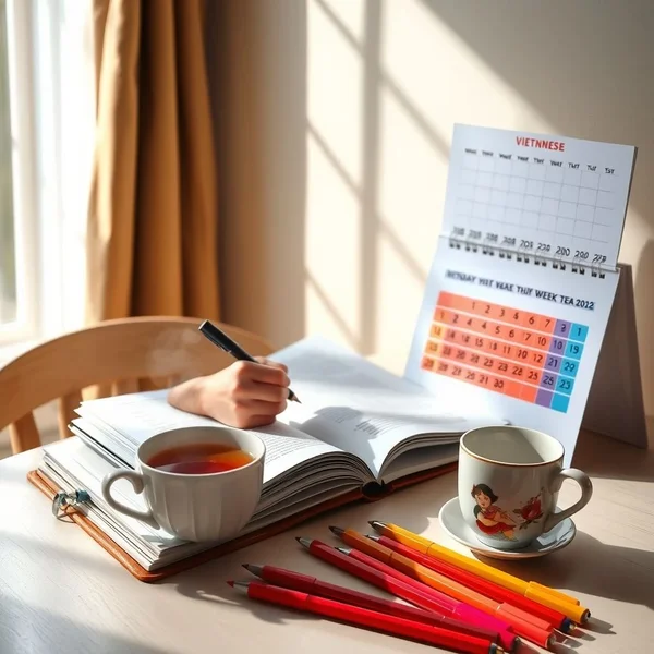 Image of a calendar showing days highlighted for the rest of the week
