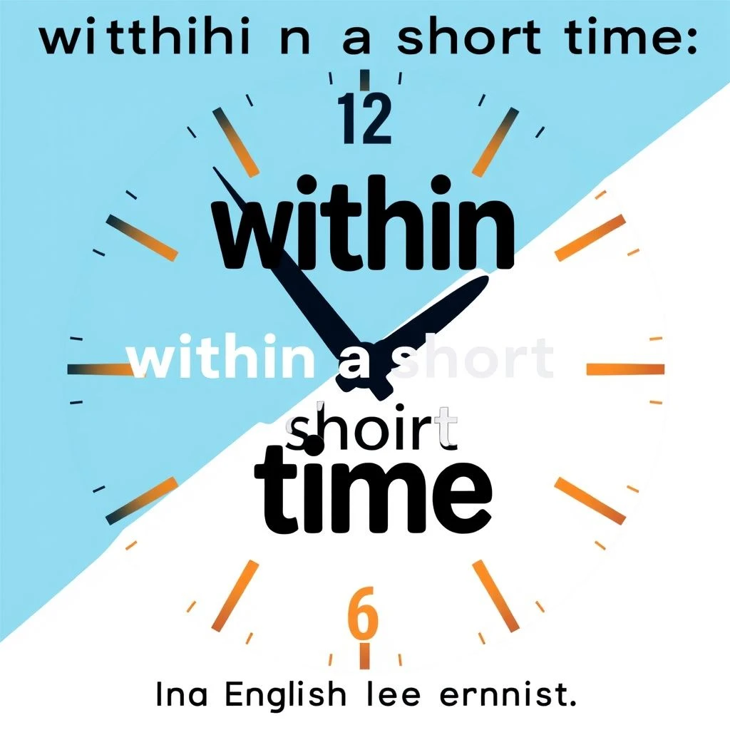 Làm Chủ within a short time Hướng Dẫn Ngữ Pháp Đơn Giản, Câu Ví Dụ, Cách Dùng
