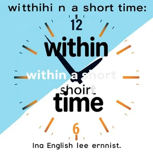 Làm Chủ within a short time Hướng Dẫn Ngữ Pháp Đơn Giản, Câu Ví Dụ, Cách Dùng