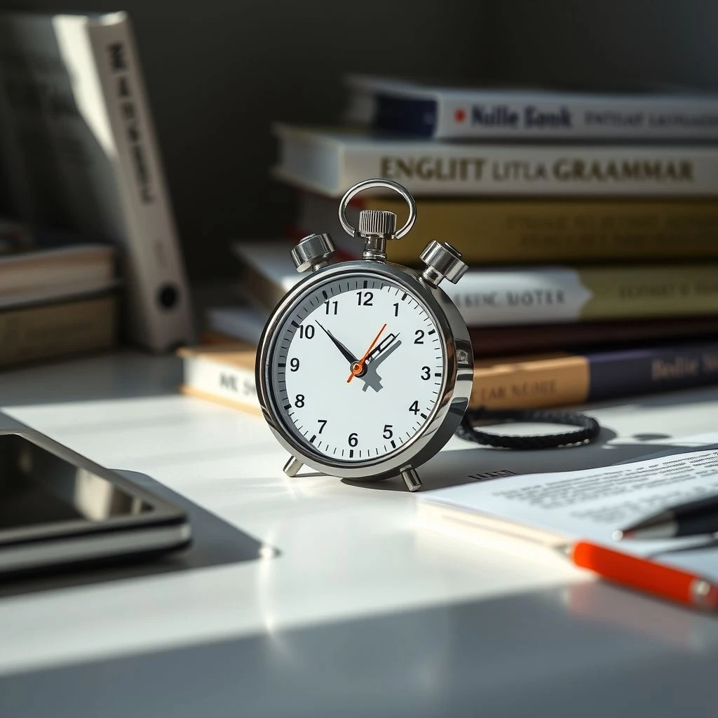 Meesterschap over In the Last Few Seconds Jouw Gids voor Engels Tijdsgebruik