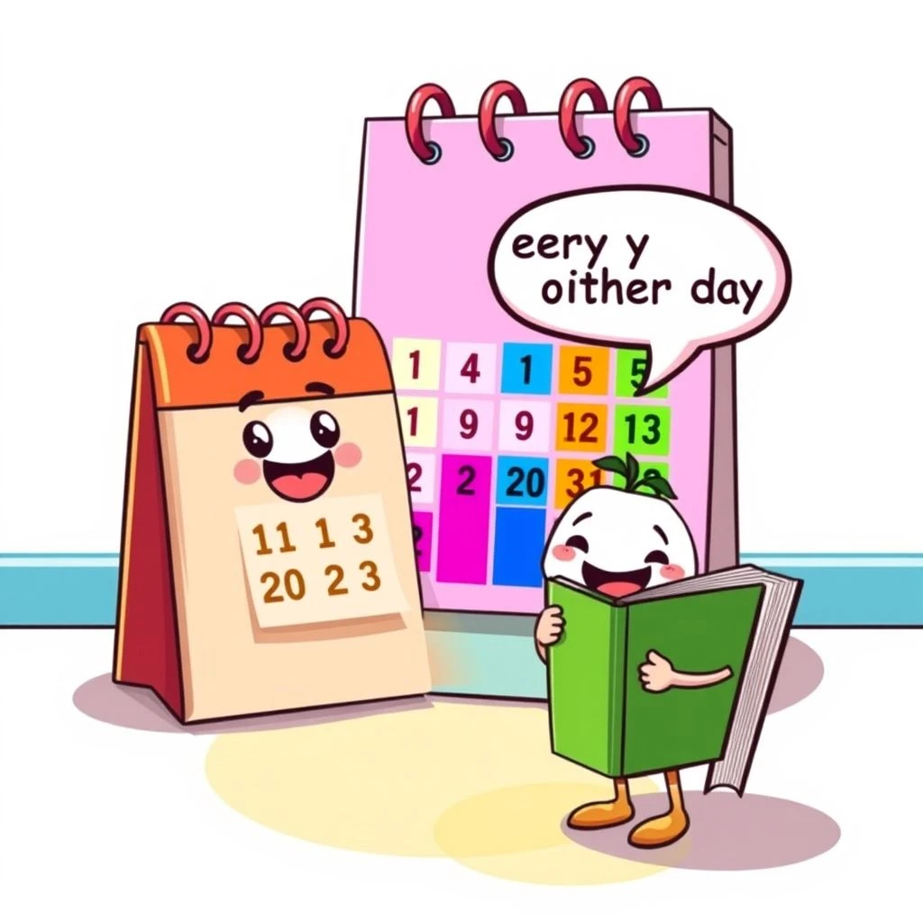 Menguasai Every Other Day Panduan Tata Bahasa Sederhana dan Contohnya
