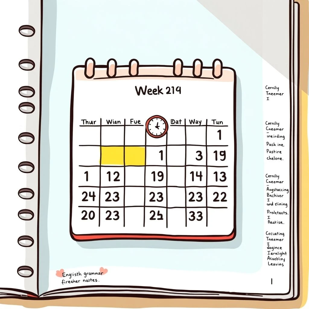 Menguasai For the Rest of the Week Panduan Tata Bahasa Sederhana yang Mudah Dipahami