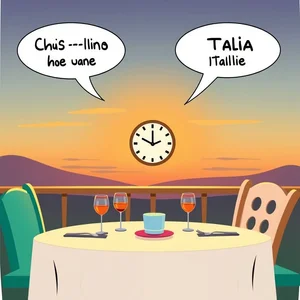 Padroneggiare Around Dinner Time Una guida semplice alla grammatica per conversazioni