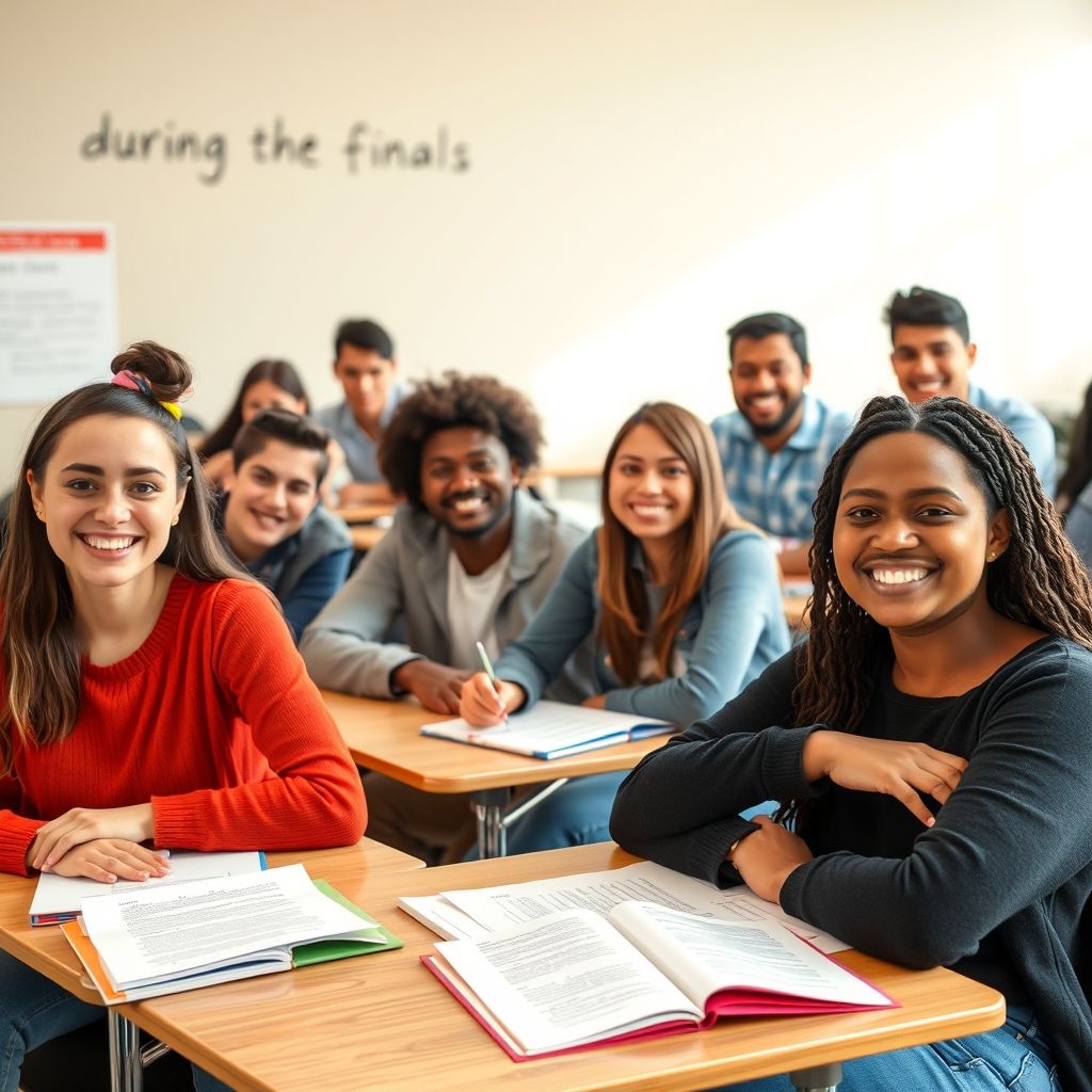 Padroneggiare During the Finals Guida Grammatica per Studenti di Inglese