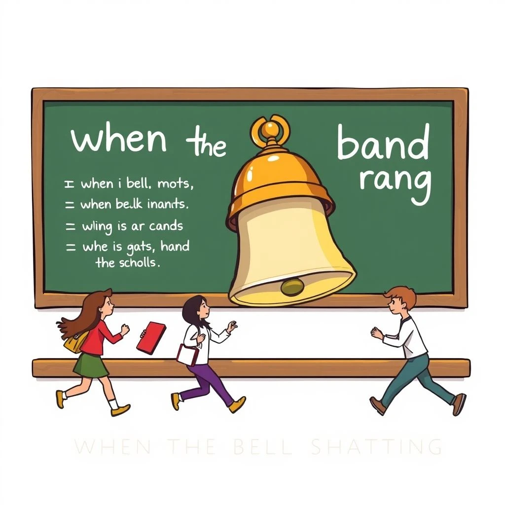 Padroneggiare When the Bell Rang Guida Semplice alla Grammatica Inglese