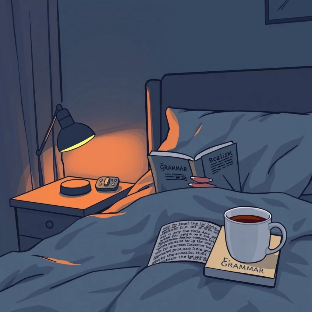 "Right Before Bed"i Ustalaşmak Basit Bir Dilbilgisi Rehberi ile Daha Akıcı Olun