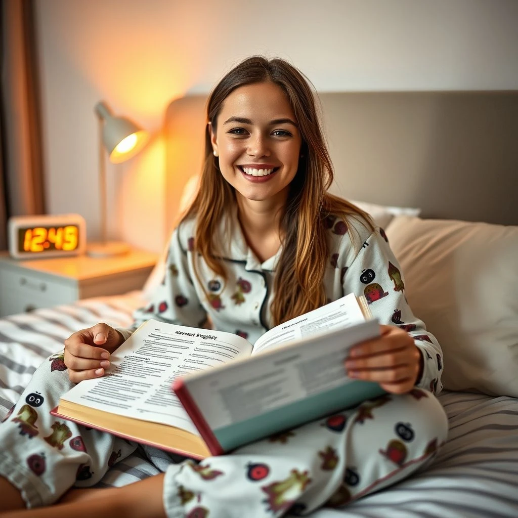 Right before bed meistern mit diesem einfachen Grammatik-Leitfaden