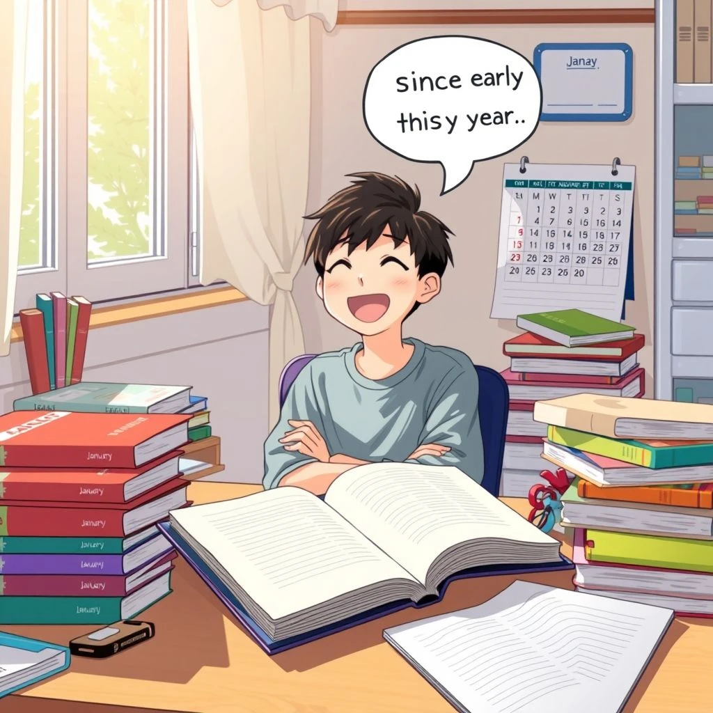 since early this yearをマスターするシンプルな文法ガイド