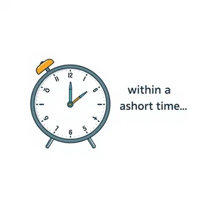 „Within a Short Time“ meistern – Grammatik-Leitfaden für präzises Englisch