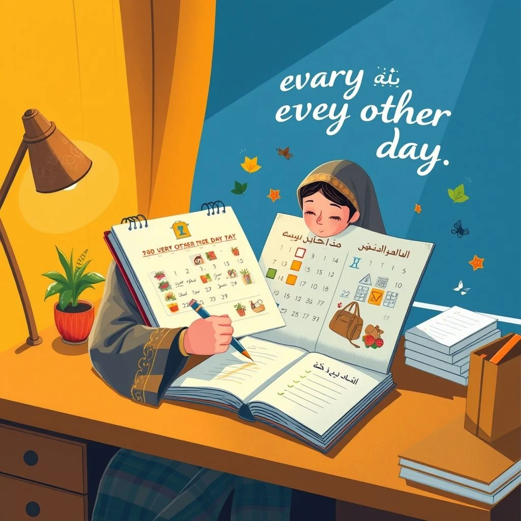 إتقان every other day دليلك لاستخدام العبارة في الروتين اليومي بسهولة