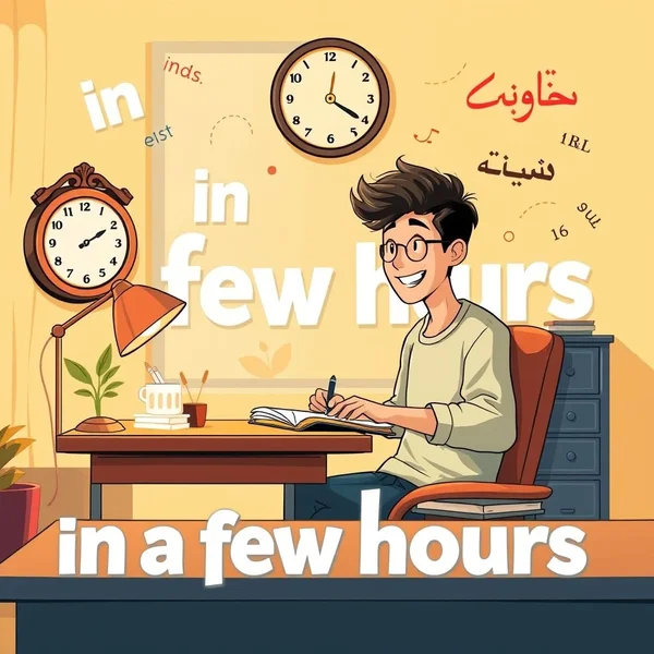 Mastering "in a few hours" for English Learners
