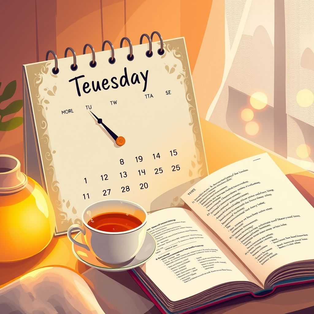 اتقان عبارة on Tuesday evening دليل قواعد مبسط لطلاقة الإنجليزية