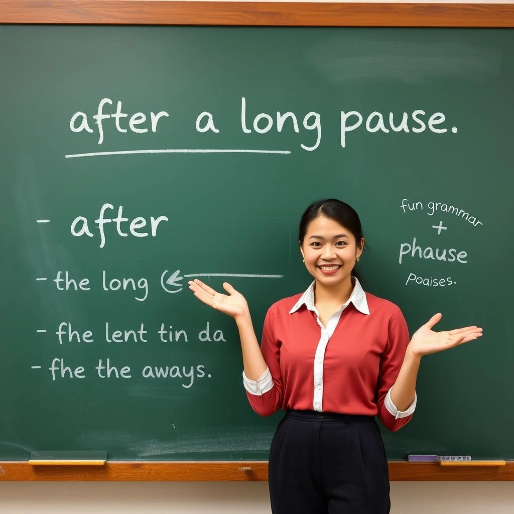 เชี่ยวชาญ after a long pause คู่มือไวยากรณ์ง่ายๆ สำหรับผู้เรียนภาษาอังกฤษ