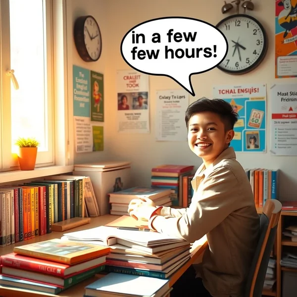 Mastering "in a few hours" for English Learners