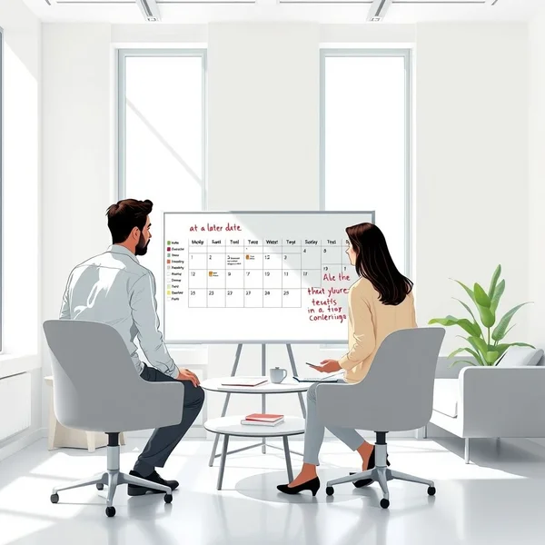 Understanding 'at a later date'