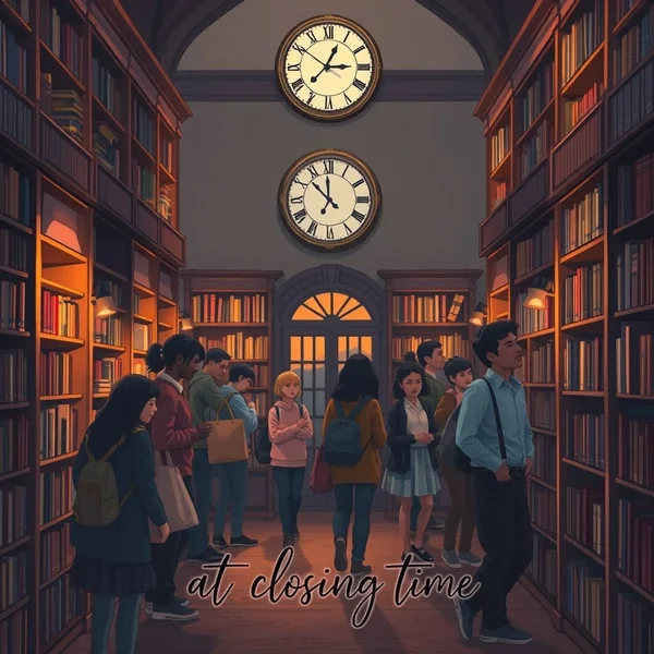 At closing time