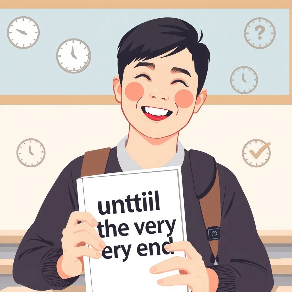 掌握until the very end简明语法指南带你地道表达until the very end