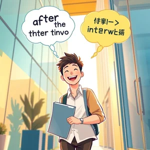 「after the interview」をマスターするやさしい英語文法ガイドで英語力アップ