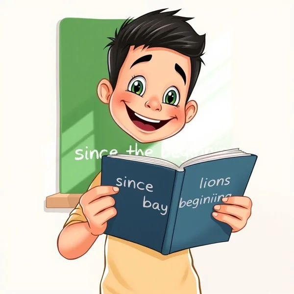 Significado da Frase Adverbial Since the Beginning