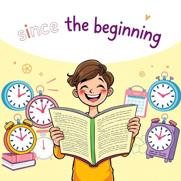 معنى عبارة since the beginning الظرفية