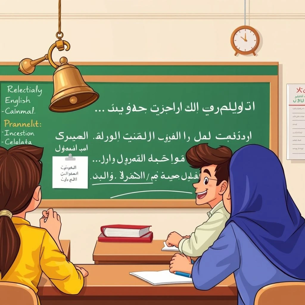 إتقان when the bell rang ودليل العبارة الظرفية لجمل إنجليزية دقيقة