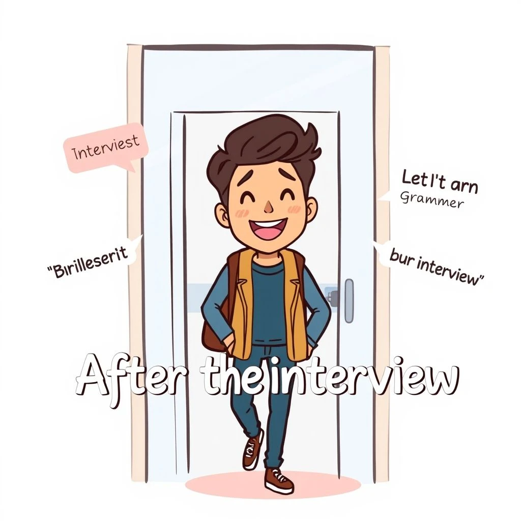 After the Interview 마스터하기 쉬운 영어 문법 가이드와 실전 예문