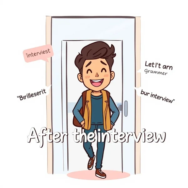 Image title must include after the interview