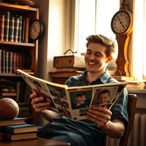 Understanding "in his younger days"