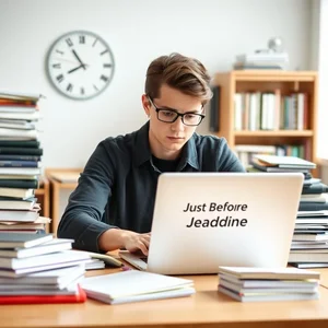 Meester worden in Just Before the Deadline Grammatica Gids