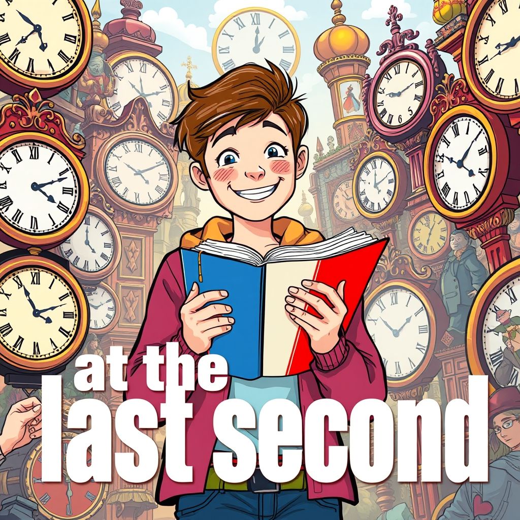 Осваиваем выражение "at the last second" простой грамматический справочник