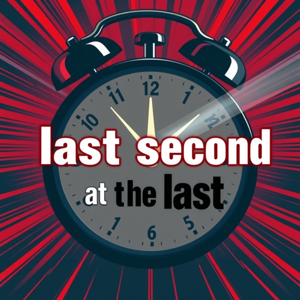 เชี่ยวชาญ at the last second คำอธิบายไวยากรณ์เข้าใจง่าย keyword