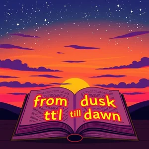 เชี่ยวชาญ from dusk till dawn คู่มือวลีขยายกริยาในภาษาอังกฤษ