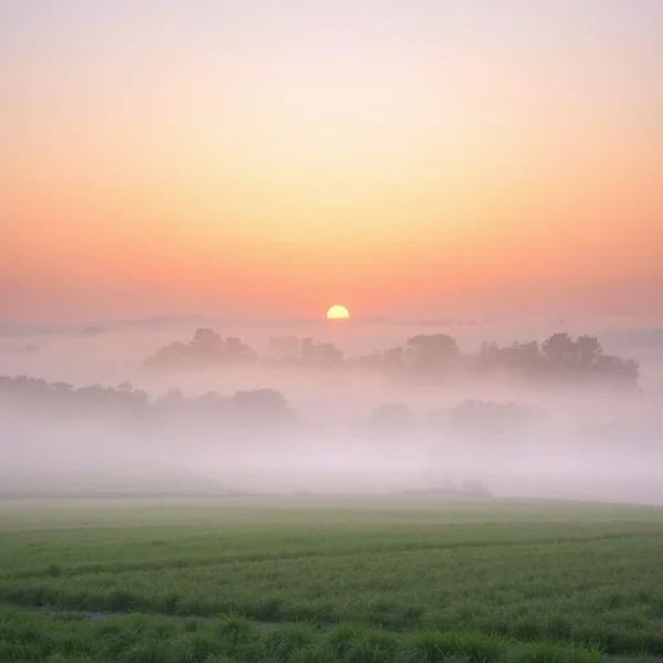 A beautiful sky with the sun rising at dawn