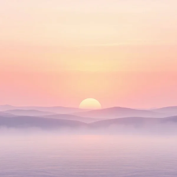 A beautiful sky with the sun rising at dawn