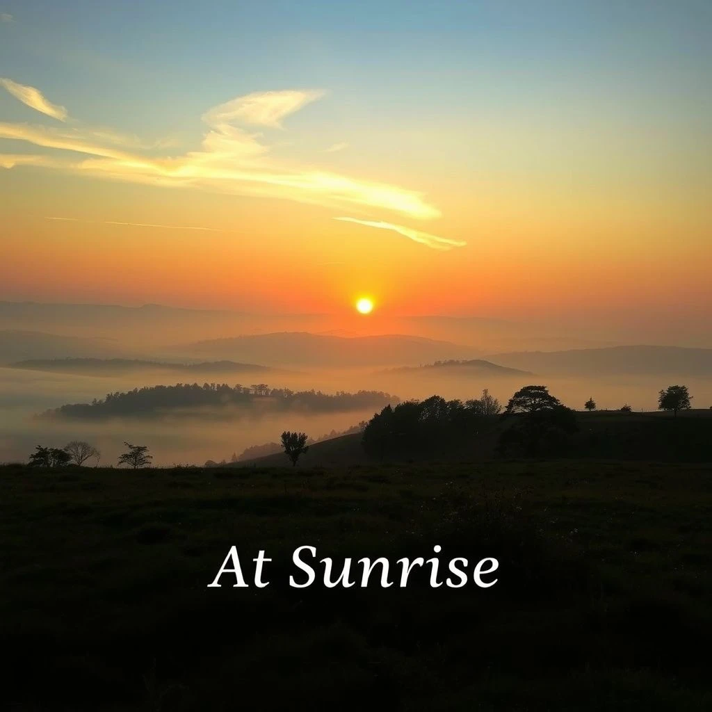 Padroneggiare 'At Sunrise': Significato e Uso Corretto in Inglese
