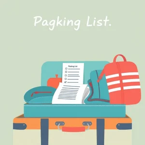 명사구 'a packing list' 이해 및 사용 가이드: 여행 영어 마스터하기