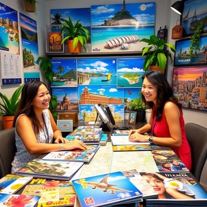 Begrijpen en gebruiken van de zelfstandignaamwoordgroep: a travel agency