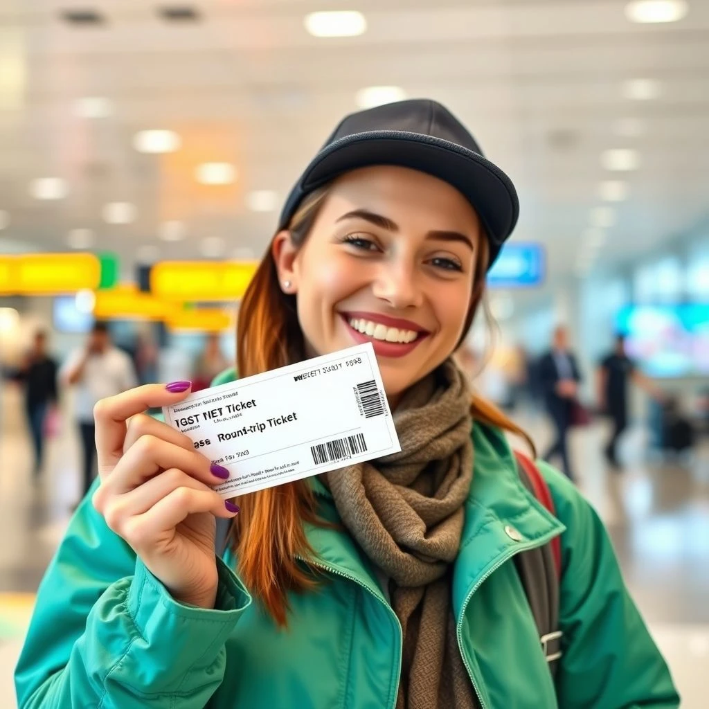 Begrijpen en Gebruik van de Uitdrukking: a round-trip ticket