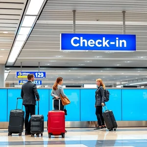 Begrijpen en gebruiken van de znw-fraas: the check-in counter
