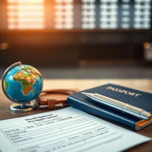 Begrip en Gebruik van 'a visa application': Betekenis en Grammatica