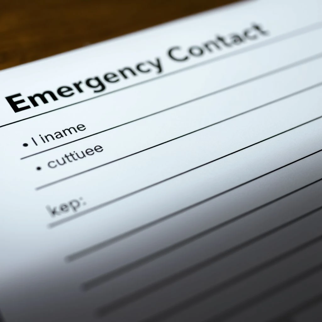 Begrip en Gebruik van emergency contact information: Zinnenfunctie