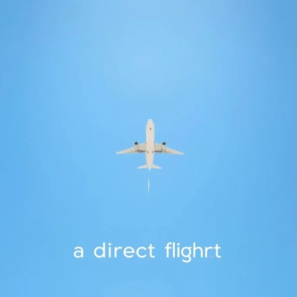 Una finestra di un aereo che mostra un'ala, illustrando il concetto di a direct flight