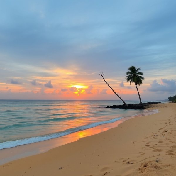 Imagem de um destino turístico tranquilo durante a off-season