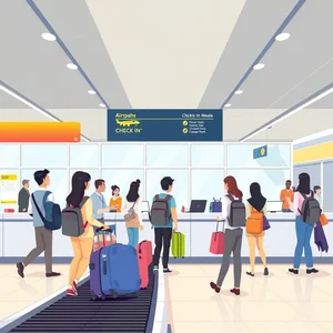 Compreendendo e Usando a Frase Nominal the Check-in Counter