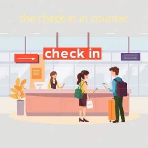 Comprendere e Usare: the check-in counter - Significato, Grammatica, Esercizi