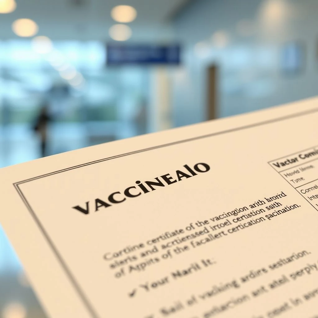 Comprendere e Usare 'a vaccination certificate': Guida Completa