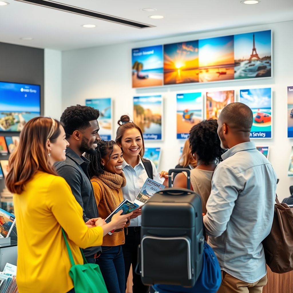 Comprendiendo y Usando la Frase Nominal: a Travel Agency en Inglés