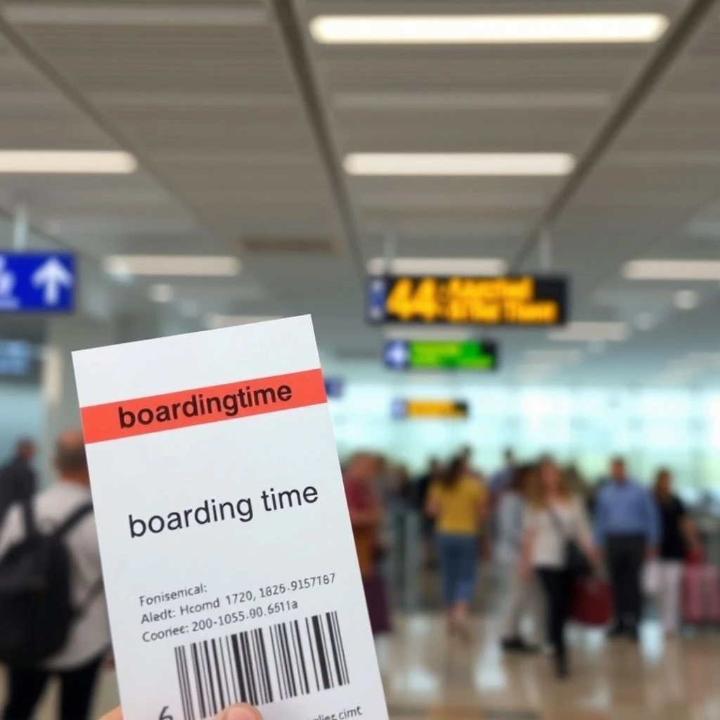 Guía Completa: Comprendiendo y Usando 'The Boarding Time' en Inglés