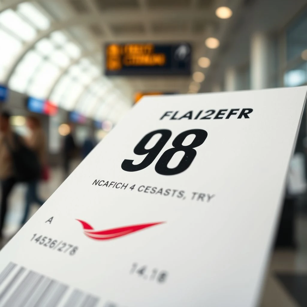 Comprendre et utiliser le GN anglais : a flight number